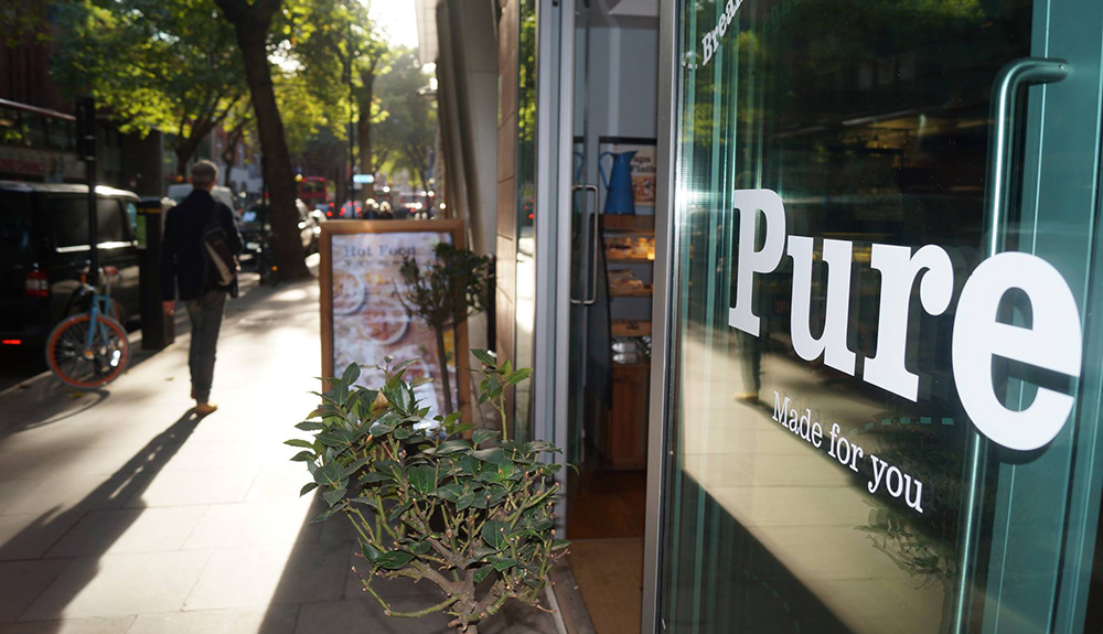 Whitbread has acquired a 49% stake in Pure