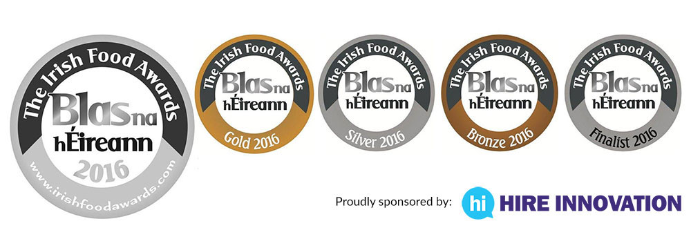Blas Na hÉireann Irish Food Awards - proudly sponsored by Hire-Innovation