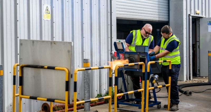 Boiler hire range