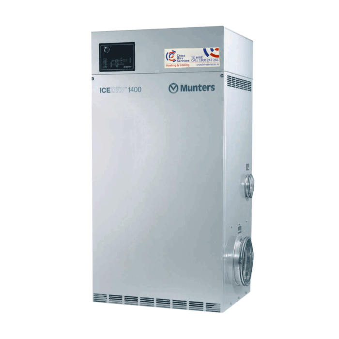 IceDry 1400 Desiccant Dehumidifier