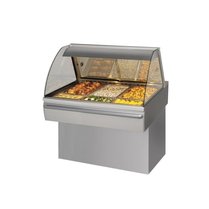 Fri-Jado Curved Glass Hot Deli Counter