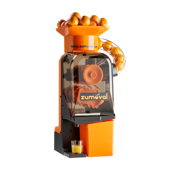 Zumoval Minimatic Compact Juice Machine with Automatic Feeder