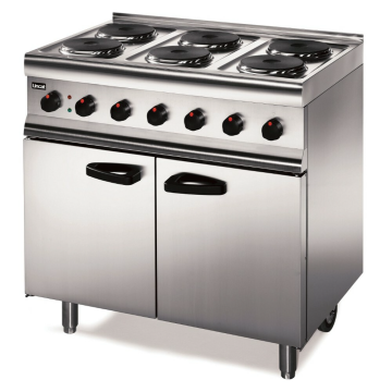 Free standing 6 Ring Electric Oven Range