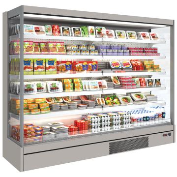 quantum multi deck chiller open front