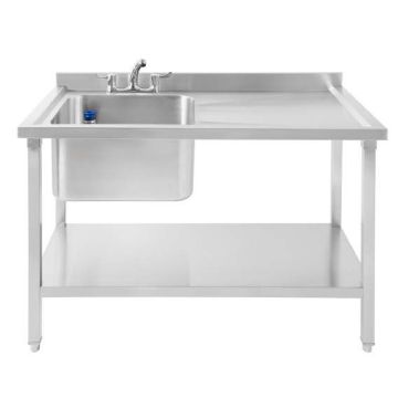 Single Sink with Right Drainer