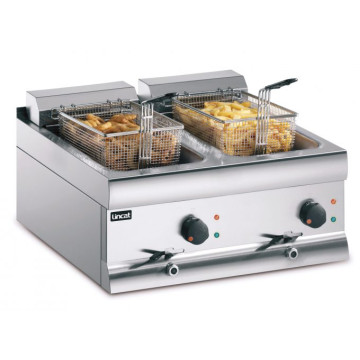 Twin Tank Countertop Electric Fryer