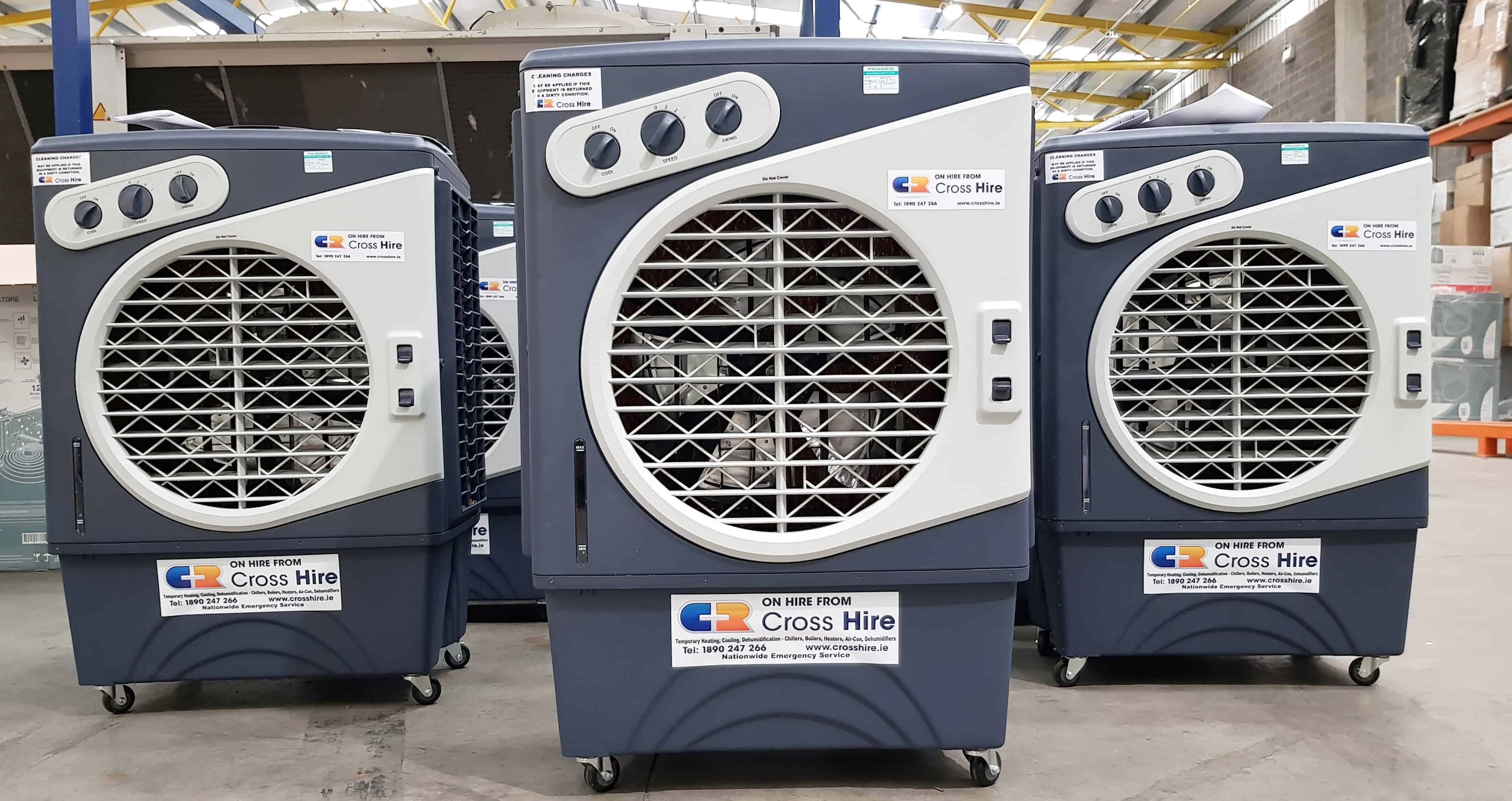 evaporative cooling cross hire