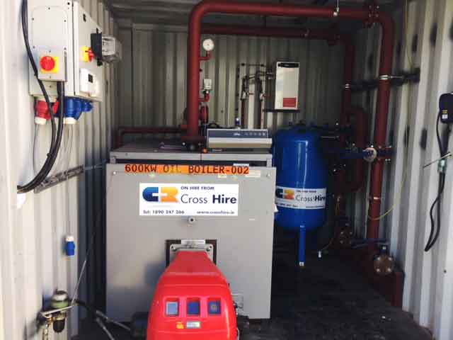 Boiler cross hire